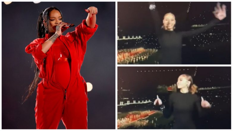 Super Bowl 2023: Justina Miles, Rihanna's ASL Interpreter During Her Performance, is Going Viral; Twitterati Claims She 'Absolutely Slayed' RiRi (Watch Video)