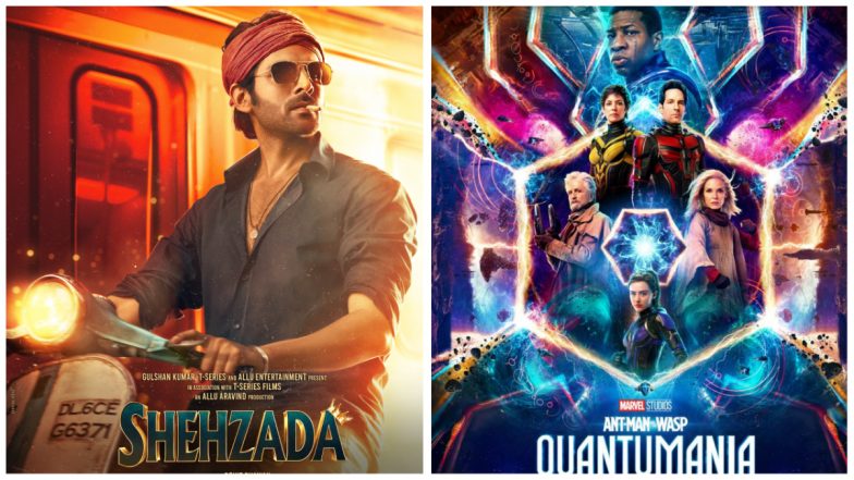 Shehzada Advance Booking: Kartik Aaryan's Film Registers Lower Ticket Sales Compared to Paul Rudd's Ant-Man and The Wasp - Quantumania in India!