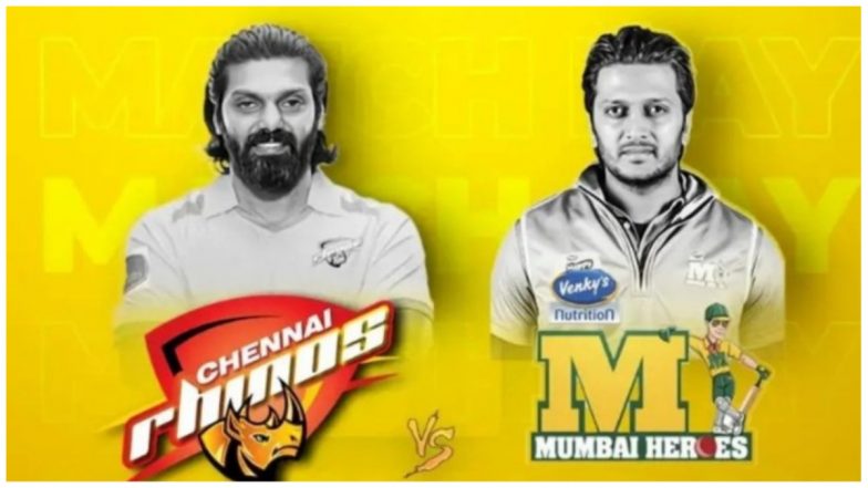 Chennai Rhinos vs Mumbai Heroes CCL 2023 Match Live Streaming Date and Time: How To Watch the Second Match of Celebrity Cricket League Online and on TV