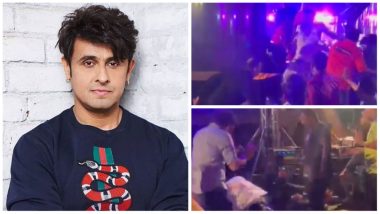 Sonu Nigam Attacked During Concert Allegedly by Goons of Shiv Sena MLA's Son in Chembur, Video Goes Viral - Watch