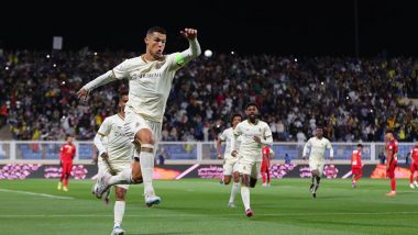 Cristiano Ronaldo Hat-Trick: Al-Nassr Superstar Finds Net Thrice Against Damac FC in Saudi Pro League 2022-23 (Watch Video)