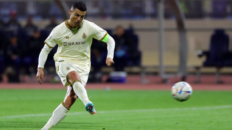 Cristiano Ronaldo Reacts After Scoring His First Goal For Al-Nassr in Saudi Pro League 2022-23 (Check Post)