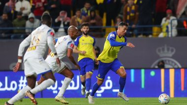 Al-Nassr 2–1 Al-Taawoun, Saudi Pro League 2022–23: Cristiano Ronaldo's Two Assists Help Al-Nassr Reclaim Top Spot (Watch Goal Video Highlights)