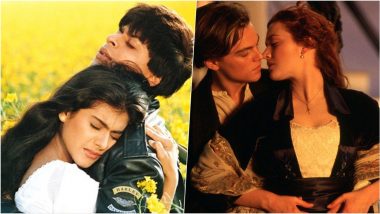 Valentine’s Day 2023: Dilwale Dulhania Le Jayenge, Titanic, Other Romantic Films To Be Screened by PVR Cinemas To Celebrate Festival of Love