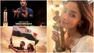 Dadasaheb Phalke International Film Festival Awards 2023 Winners: Alia Bhatt and Ranbir Kapoor Grab Best Acting Honours, RRR Wins Film of the Year; Here&rsquo;s Full List of Winners
