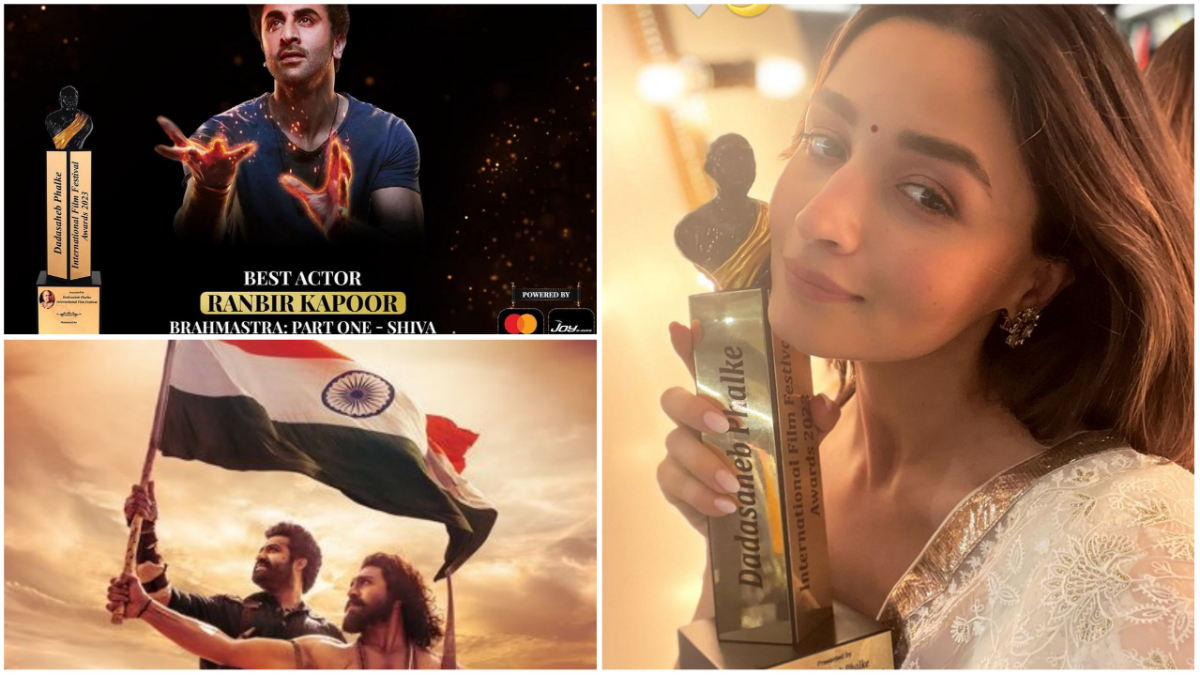 Alia Bhatt, Ranbir Kapoor win Dadasaheb Phalke International film festival  awards 2023