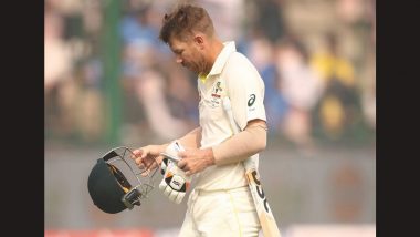 David Warner Ruled Out of Remainder of IND vs AUS 2nd Test Due to Concussion, Matthew Renshaw Returns to Australia's XI As Substitute