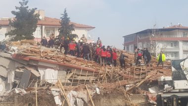 Earthquake in Turkey Again! Quake of Magnitude 5.6 Hits Yesilyurt, Many Feared Trapped As More Buildings Collapse (See Pics and Video)