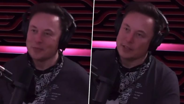 Elon Musk Shares Video Featuring Himself on Joe Rogan's Podcast With AI-Generated Voices, Says He Wants to Recover Low Tesla Stock Price by Sharing Nudes on His OnlyFans Account