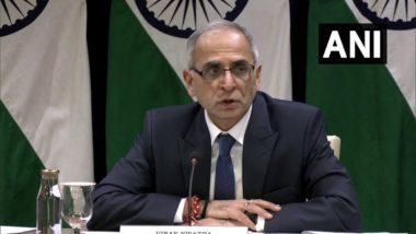 Pulling Down of Indian Flag at London Mission: UK Asked To Quickly Arrest Culprits Involved in Incident, Says Foreign Secretary Vinay Kwatra (Watch Video)