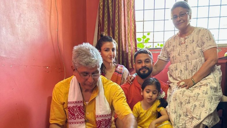 Mahashivratri 2023: Soha Ali Khan, Kunal Kemmu and Little Inaaya Celebrate Herath (View Pic)