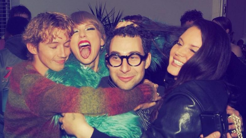 Taylor Swift, Jack Antonoff and Lana Del Rey Pose Stylishly for the Cam