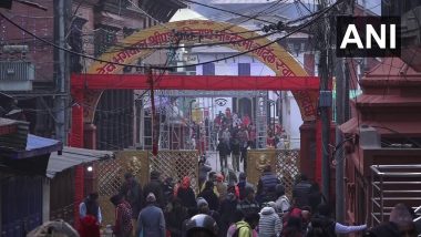 Maha Shivratri 2023: Devotees High on Shivratri Fervour, Wait in Long Queues To Enter Pashupatinath Temple’s Main Complex in Nepal