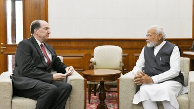 World Bank President David Malpass Meets PM Narendra Modi, Commends India on Maintaining Solid Growth During Slowdown