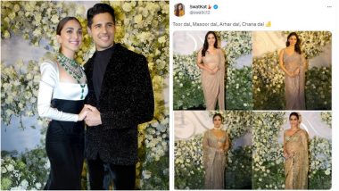 This Twitterati Compares Alia Bhatt, Kriti Sanon, Bhumi Pednekar and Akansha Ranjan’s Fashion Game at Sid-Kiara Wedding Reception to Dal, Meme Goes Viral!