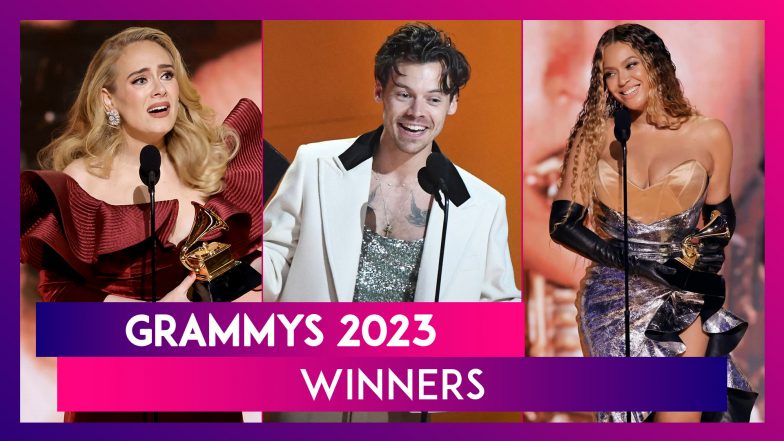 Grammys 2023 Winners: Beyonce To Harry Styles - Meet Stars Who Won Big ...