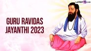 Guru Ravidas Jayanti 2023 Wishes & HD Images: WhatsApp Status Messages, Wallpapers and SMS for the Birth Anniversary of Guru Ravidas Ji