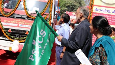 Punjab: 11 'Awareness Vans' Flagged Off to Sensitise People About HIV-AIDS