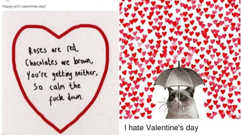 Anti-Valentine Day 2023 Quotes, Wishes, Greetings, Anti-Romantic Greetings & Messages 