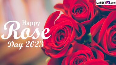 Happy Rose Day 2023 Sexy & Romantic Greetings: Send Hot Messages, GIF Images, WhatsApp Rose Photos, Wishes, Love Quotes, Shayaris, Rose HD Images & Wallpapers To Your Special Someone