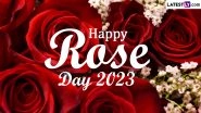Rose Day 2023 Greetings and Images: Share Romantic Messages, Thoughtful Quotes, GIFs, Beautiful Rose Pics, HD Wallpapers and Lovely Wishes To Celebrate the Special Day