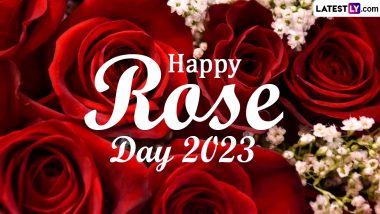 Rose Day 2023 Greetings and Images: Share Romantic Messages, Thoughtful Quotes, GIFs, Beautiful Rose Pics, HD Wallpapers and Lovely Wishes To Celebrate the Special Day