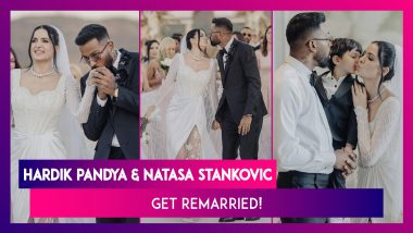 Hardik Pandya And Natasa Stankovic Get Remarried; Couple Share Dreamy Pictures From The Wedding In Udaipur