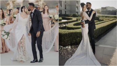 Hardik Pandya and Natasa Stankovic Get Married on Valentine’s Day, Share Photos From Fairytale White Wedding!