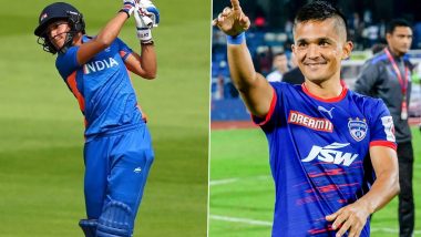 Harmanpreet Kaur, Sunil Chhetri Honoured in An Award Event for Sporting Performances