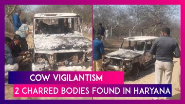 Haryana: Charred Bodies Of Two Muslim Men Found In Alleged Case Of Cow Vigilantism