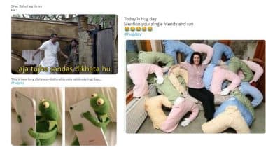 Hug Day 2023 Funny Memes and Jokes: Check Out Hilarious Posts That Will Make You Feel Less Single During Valentine's Week