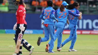 IND-W vs ENG-W ICC Women’s T20 World Cup 2023 Innings Update: Renuka Thakur Singh Bags Fifer As India Restrict England to 151/7