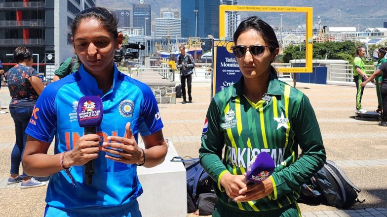 IND-W vs PAK-W ICC Women's T20 World Cup 2023 Toss Update and Playing XI: Yastika Bhatia Shafali Verma Included, Injured Smriti Mandhana Left Out As Pakistan Opt to Bat First