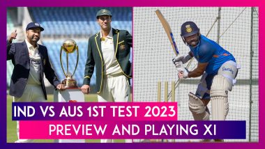 IND vs AUS 1st Test 2023 Preview and Playing XI: Teams Eye Winning Start