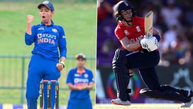 ENG-W Beat IND-W by 11 Runs | India vs England Highlights, ICC Women's T20 World Cup 2023: Richa Ghosh's Fiery Knock Goes in Vain as Women in Blue Suffer First Defeat