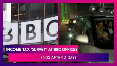 Income Tax ‘Survey’ At BBC Offices In Delhi & Mumbai Ends After 3 Days; Company Says, ‘Will Report Without Fear Or Favour’