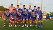 India U-17 Football Team Register Solid Win Over Qatar U-17 in Second Friendly Match At Doha
