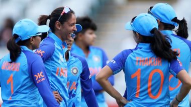 India Women Qualify For the Semi-Final of ICC Women’s T20 World Cup 2023, Beat Ireland Women By 5 Runs via DLS Method After Rain in Gqeberha