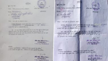 Madhya Pradesh: Indian Railways Issues Notice to Lord Bajrang Bali for Removal of Encroachment in Sabalgarh