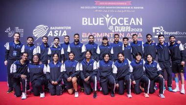 India vs United Arab Emirates, Badminton Asia Mixed Team Championships 2023 Live Streaming Online: Get Live Telecast of IND vs UAE on TV With Time in IST