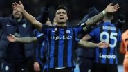 Inter Milan 1-0 AC Milan, Serie A 2022-23: Lautaro Marinez Goal Helps Inter Milan Edge Past AC Milan in Derby Clash (Watch Goal Video Highlights)