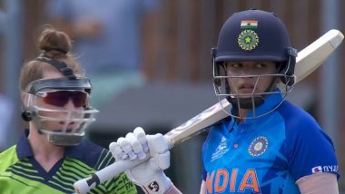 Ireland Wicketkeeper Mary Waldron Reminds of Dinesh Karthik By Wearing Unique Helmet During IND-W vs IRE-W ICC Women’s T20 World Cup 2023 Match