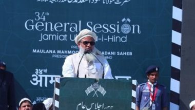 Spreading Religious Hatred Should Be Treated as 'National Crime', Govt Outreach to Pasmanda Muslims Welcome, Says Jamiat President Maulana Mahmood Madani