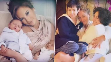 Jennifer Lopez Shares Video of the Priceless Moments With Her Twins Maximilian and Emme on Their 15th Birthday!