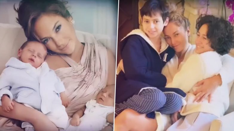 Jennifer Lopez Shares Video of the Priceless Moments With Her Twins Maximilian and Emme on Their 15th Birthday!