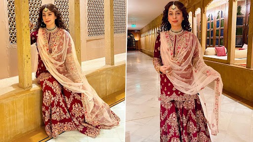 Sidharth Malhotra-Kiara Advani Wedding: Juhi Chawla Drops New Pics Of Her Outfit From Suryagarh Palace