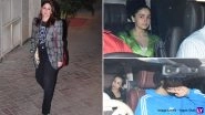 Kareena Kapoor Khan, Alia Bhatt, Malaika Arora-Arjun Kapoor and Others Photographed at Karan Johar&rsquo;s Residence (View Pics & Videos)