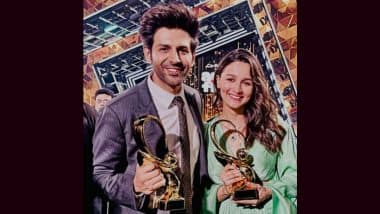 Zee Cine Awards 2023 Winners: Kartik Aaryan and Alia Bhatt Grab Best Acting Honours; View Pic of the Stars Posing With Their Trophies