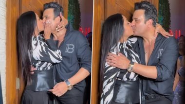 Kashmera Shah Kisses Krushna Abhishek on Lips in Front of Paparazzi! Couple’s Video Indulging in PDA During Bigg Boss 16 Success Party Goes Viral