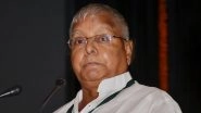 Land-for-Job Scam Case: CBI Questions Former Bihar CM Lalu Prasad Yadav